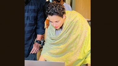 Kangana Ranaut Continues To Work Despite Being Diagnosed With Dengue